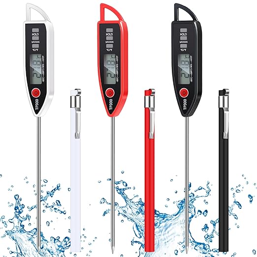 Copkim 3 Set Waterproof Food Thermometer by Copkim