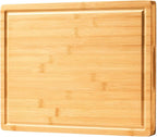 Allsum Large Bamboo Wood Cutting Boards by ALLSUM