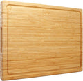 Utoplike Extra Large XXXL Bamboo Cutting Board 24 x16 Inch, Largest Wooden by Utoplike