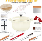 Enameled Cast Iron Dutch Oven Pot - Image 2