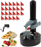 Electric Potato Peeler with 23 Replacement Blades Rotato Express Stainless by Nopainsnogains