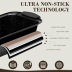 Baking Pans Set Nonstick, Bakeware Sets Stackable - Image 5