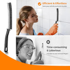 3Pcs Hard-bristled Crevice Cleaning Brush, Bathroom Cleaner Tools - Image 4