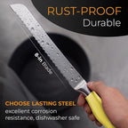Orblue Serrated Bread Knife Ultra-Sharp Stainless Steel Professional Grade - Image 2