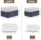 BALEINE 2 Pack Fabric Closet Storage Bins - Image 2