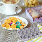 AIERSA Gold Fish Cracker Cutter, 25 Cavity Fish Cookie Cutter, Mini Gold Fish - Image 5