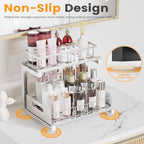 Under Sink Organizer, Heavy Duty Metal Pull Out Cabinet Organizer Slide Out - Image 5