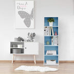Furinno LUDER Book Shelf, 5-Tier Bookshelf, Bookcase - Image 9