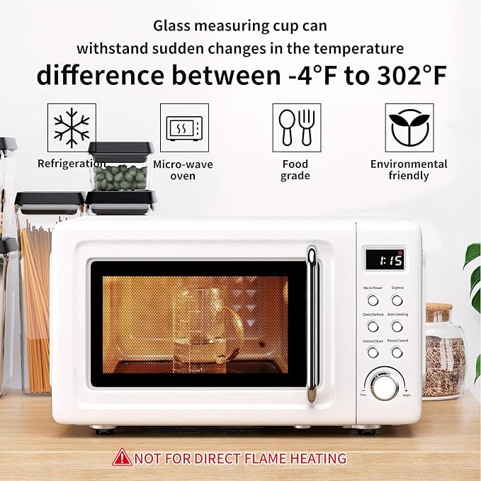 77L Glass Measuring Cup, High Borosilicate Glass Measuring Cup - Image 6