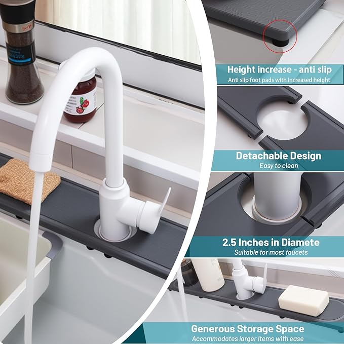 Faucet Mat for Kitchen Sink - Image 2