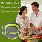 Silicone Colander Collapsible Strainers Set - Image 6
