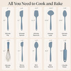 GIR: Get It Right 10-Piece Spatula Set & Silicone Utensils - Image 4