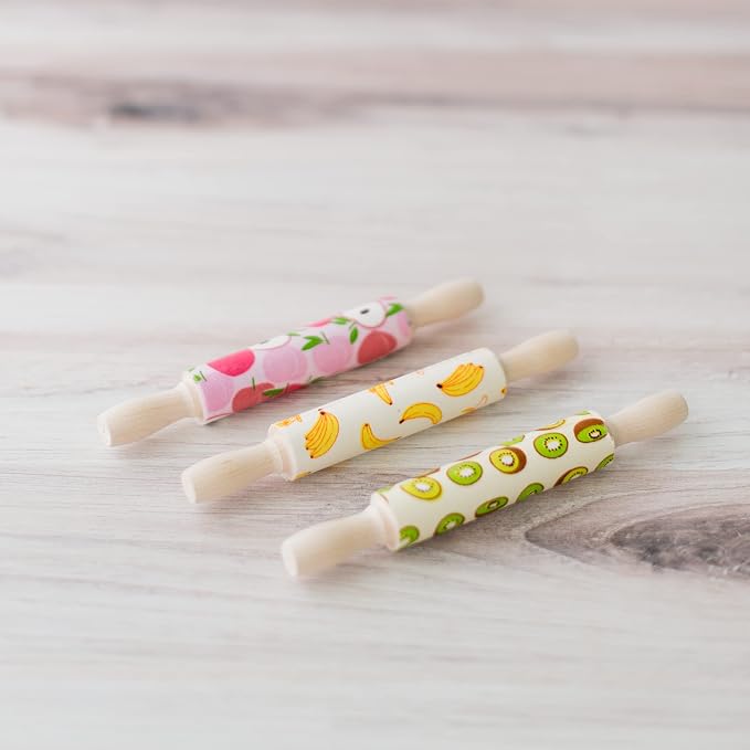 Wooden Mini Rolling Pin, 7 Inches Long, Baking in the Kitchen and Crafting - Image 5