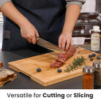 Hiware Extra Large Bamboo Cutting Board - Image 4