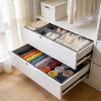 Drawer Organizer Clothes, 16 Pack Dresser Organizer Bins, Foldable Closet - Image 8