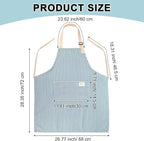 Janmercy 24 Pcs Aprons for Women Men - Image 2