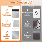 Pro Dough Pastry Scraper/Cutter/Chopper Stainless Steel Mirror Polished - Image 5