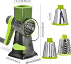 Dachenus Cheese Grater Rotary Cheese Grater, Versatile Cheese Shredder - Image 3