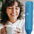 England Stories Electric Milk Frother Handheld, Battery Operated Whisk Beater - Image 4