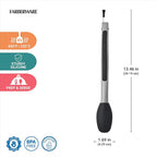 Farberware Silicone-Tipped Locking Kitchen Tongs – Heat Resistant, Nonstick Safe - Image 2