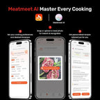 WiFi Wireless Bluetooth Meat Thermometer Digital, Smart AI Powered Cooking - Image 5