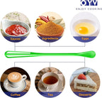 OYV Colorful Mini Whisk, Mini Spoon, Tiny Whisk 7 Pieces, Mini Small Wisk - Image 4