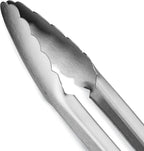 304 Stainless Steel Kitchen Cooking Tongs - Image 2