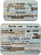Dish Drying Mat for Kitchen Counter 2 Pack by Unknown