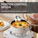 6 Ounce Solid Stainless Steel Portion Control Ladle Spoon - Image 6