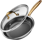 FogDream 12 Inch Stainless Steel Frying Pan by FogDream
