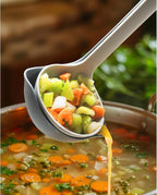 HIC Kitchen 2-in-1 Straining Ladle, Super Strong and Heat Safe - Image 5