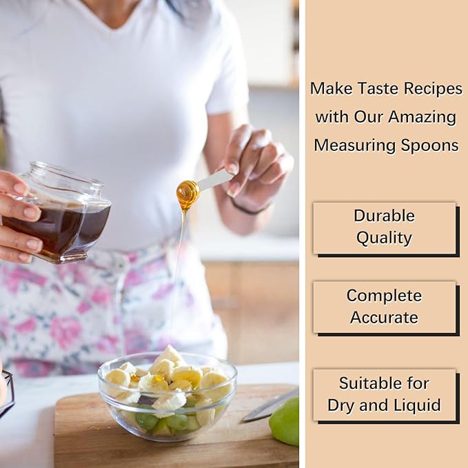 5PCS 1/8tsp Single Measuring Spoon, Stainless Steel Individual Teaspoons Only - Image 5
