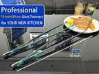 JETKONG 2 Pcs 18 Inch Stainless Steel Grill Tongs Heavy Duty Giant Tweezer Tongs - Image 4