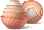 COOK WITH COLOR Mixing Bowls with Lids by CookwithColor