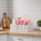 Metal Paper Plate Dispenser Holders, Disposable Paper Plate Utensils Holder - Image 2
