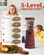 Electric Salt and Pepper Grinder Set - Image 2