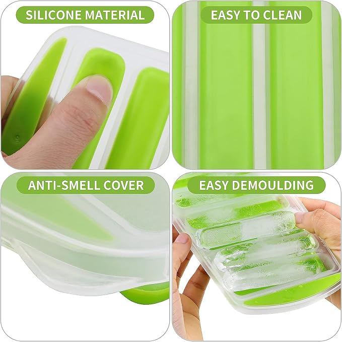 3 Pcs Long Ice Stick Tray Silicone - Image 3