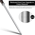 HOSHANHO Honing Rod, 12 Inch Professional Kitchen Knife Sharpener Rod, Japanese - Image 3