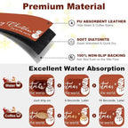 Findosom Christmas Dish Drying Mat, Hide Stain Drying Mat - Image 5