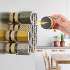 Vetacsion Set of 12 Magnetic Spice Tins - Image 7