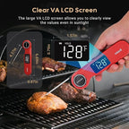 Rechargeable 0.5 Sec Reading Instant Read Meat Thermometer - Image 5