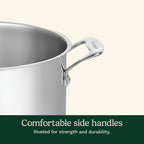 Cuisinart 4-Piece Cookware Set, 12 Quarts, Chef's Classic Stainless Steel - Image 3