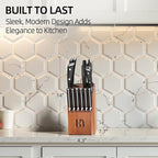 KnifeSaga Knife Set, Japanese High Carbon Stainless Steel Set of Knives - Image 9