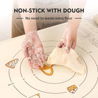 Ourokhome Silicone Baking Mat Sheet and Pastry Dough Cutter, 0.5 Inch Thick 32" - Image 3