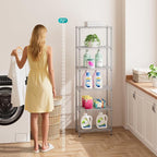 SINGAYE 6 Shelf Wire Shelving Unit Adjustable Metal Shelves Standing Bathroom - Image 4