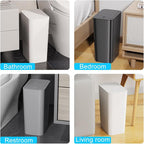 N. NETDOT 3 Pack 10L/2.6 Gal Bathroom Trash Can - Image 4