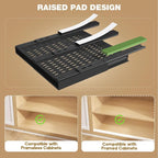 Seinloes 4 Pack Pull Out Cabinet Organizer - Image 3