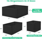 Drawer Clothes Organizer 16-Pack, Fabric Folding Wardrobe Organizer, Can Store - Image 2