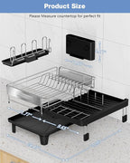 Expandable Dish Drying Rack, Dish Racks - Image 8