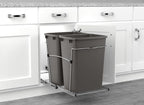 Rev-A-Shelf RV-18KD-13C-S Double Pullout Trash Can - Image 6